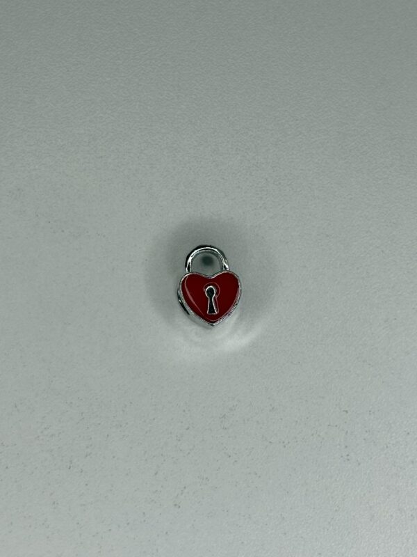 Cœur cadenas rouge