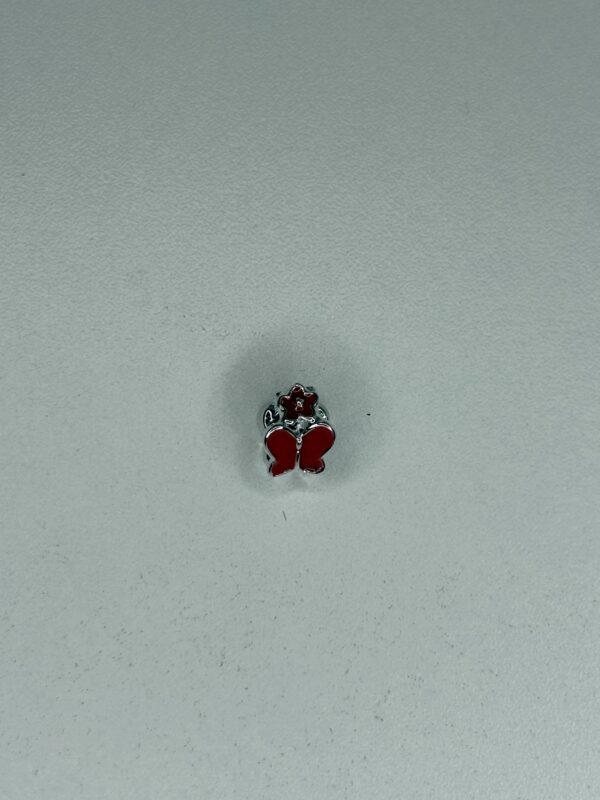 Mini papillon rouge