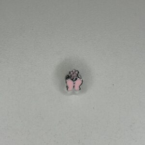 Mini papillon rose