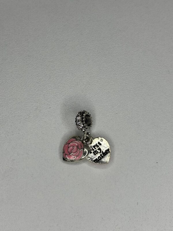 Cœur rose «first my mother»