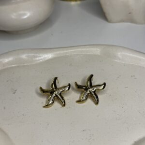 Boucles d’oreilles étoile de mer ( la petite )