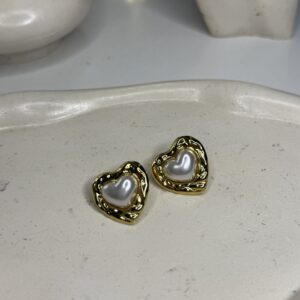 Boucles d’oreilles cœur