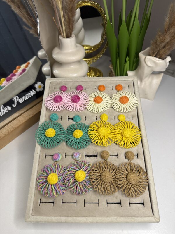 Boucle d’oreille coloré