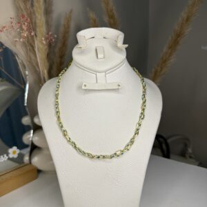 Collier acier / fil