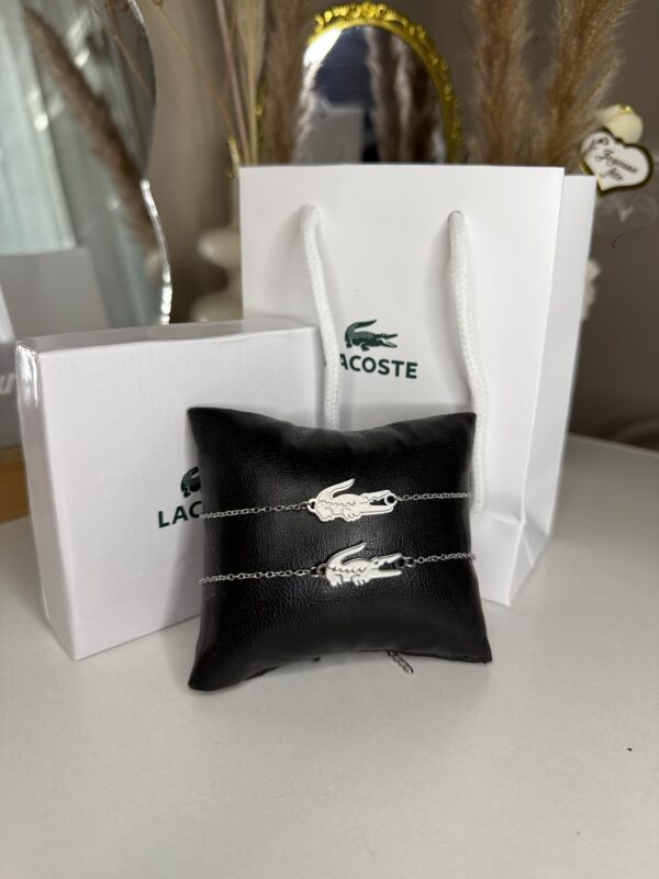 Duo gourmette Lacoste 🐊