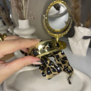 Manchette léopard