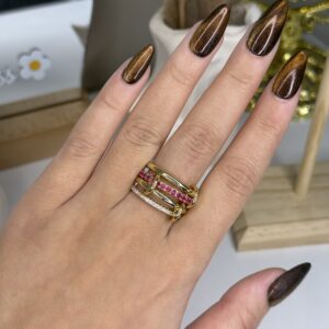 Spinelli kilcollin ring ( rose & doré )