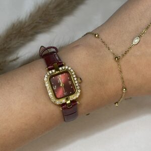 Montre DIOR burgundy