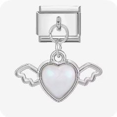 Charm coeur 🪽 pendant