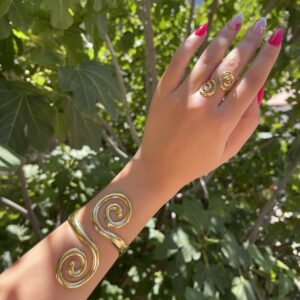 Duo bracelet escargots