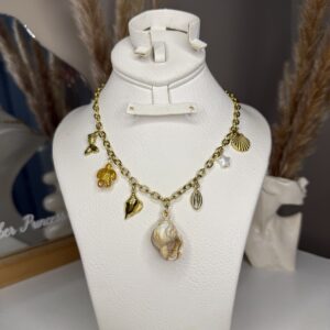 Collier mini breloque Summer