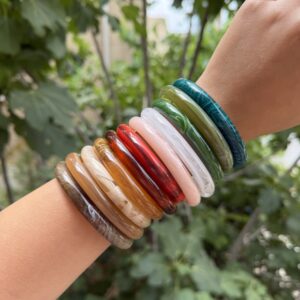 Bangles fin en couleur