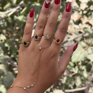 Bague marquise
