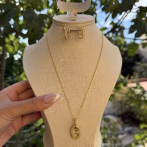 Parure duo GRAIN DE CAFÉ