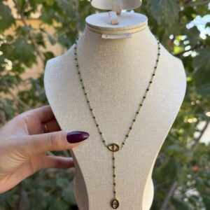 Collier Y hermes n*9